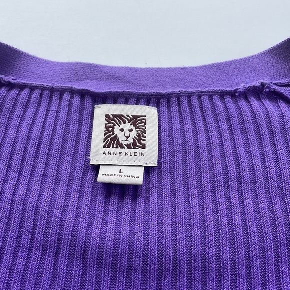 AnnaKlein cardigan size L - Picture 3 of 5